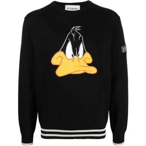 Sweatshirts , male, Sizes: L, M - Iceberg - Modalova