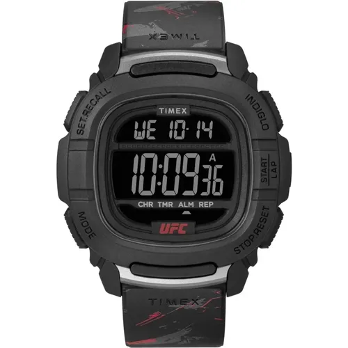 UFC Command Fight Week Watch , male, Sizes: ONE SIZE - Timex - Modalova