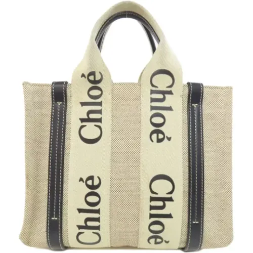 Pre-owned Canvas handbags , female, Sizes: ONE SIZE - Chloé Pre-owned - Modalova