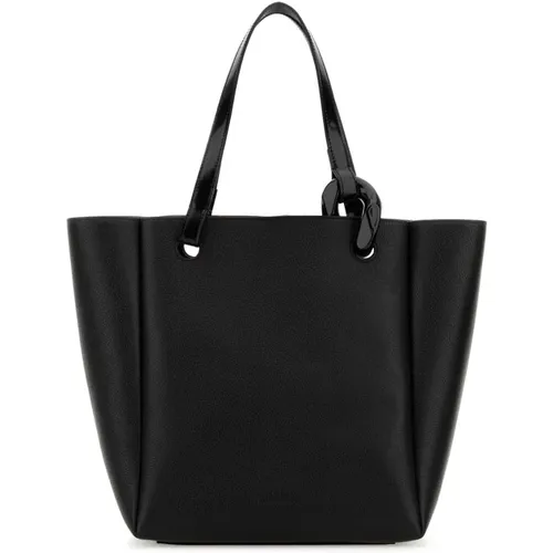 Stylish Leather Shopping Bag , female, Sizes: ONE SIZE - JW Anderson - Modalova