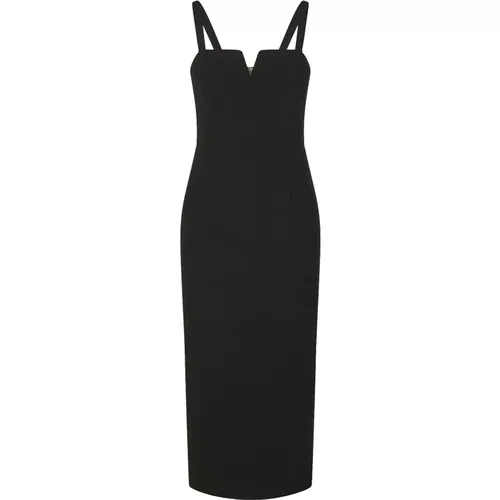 Elegantes V-Cut Kleid , Damen, Größe: XL - RIANI - Modalova