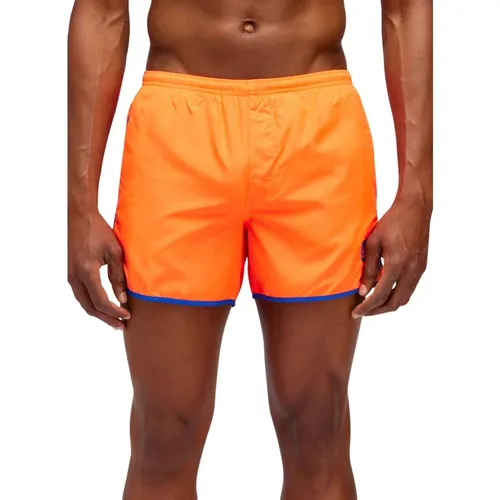 Mesh Slip Boxer mit Piping , Herren, Größe: S - Sundek - Modalova