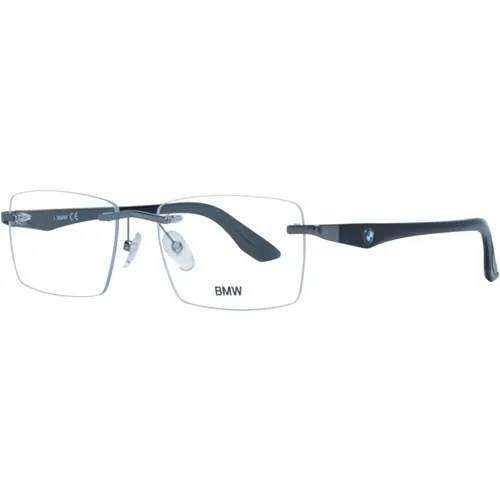 Gunmetal Rechteckige Optische Brillen - BMW - Modalova