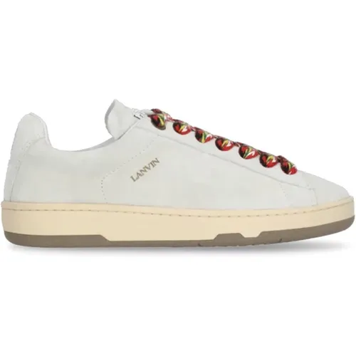 Suede Leather Sneakers , female, Sizes: 5 UK, 3 UK - Lanvin - Modalova