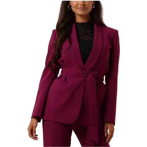 Lila Blazer für Frauen , Damen, Größe: 3XS - Twinset - Modalova