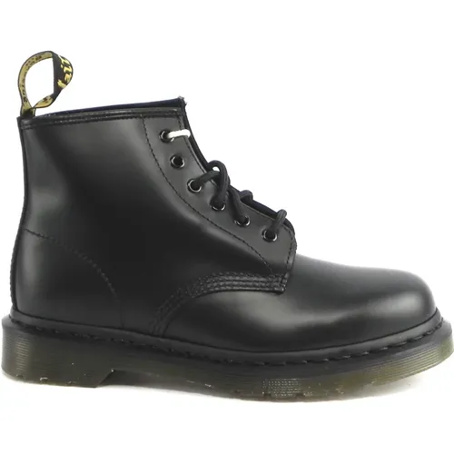 Schwarze Spazzolato Schuhe , Damen, Größe: 39 EU - Dr. Martens - Modalova