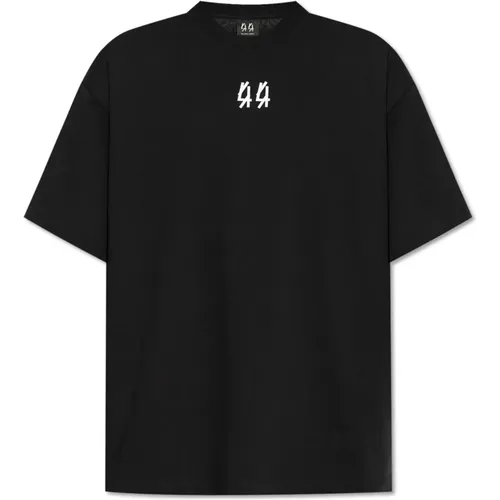 T-Shirt mit Logo , Herren, Größe: L - 44 Label Group - Modalova