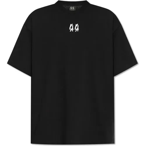 T-Shirt mit Logo , Herren, Größe: M - 44 Label Group - Modalova