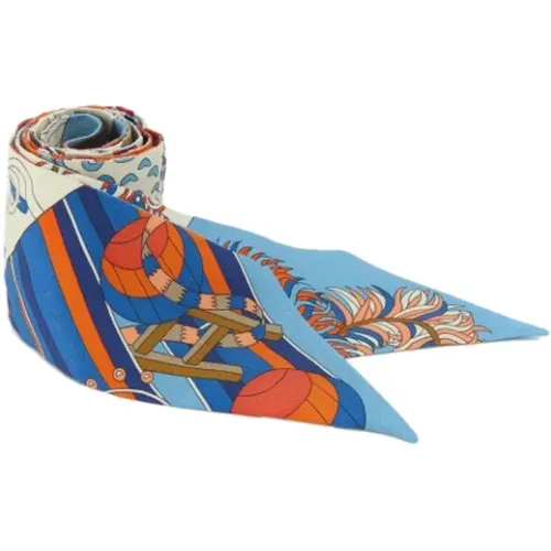 Pre-owned Silk scarves , female, Sizes: ONE SIZE - Hermès Vintage - Modalova