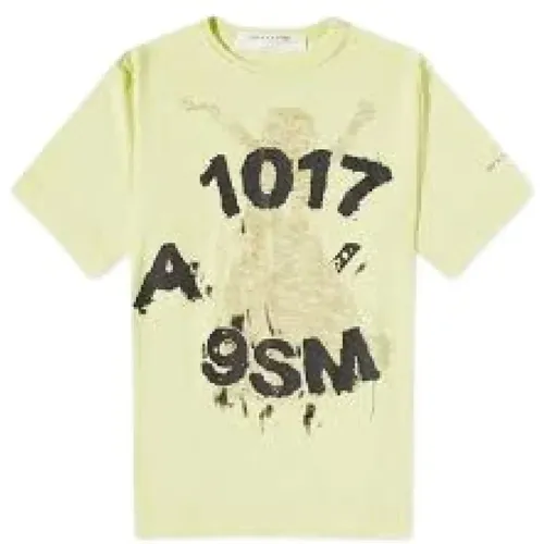 Lässiges Baumwoll T-Shirt , Herren, Größe: M - 1017 ALYX 9SM - Modalova