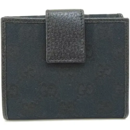 Pre-owned Canvas wallets , female, Sizes: ONE SIZE - Gucci Vintage - Modalova