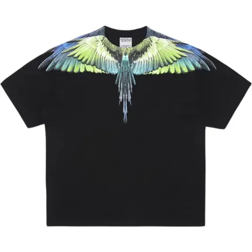 Icon Wings Baumwoll T-Shirt - Marcelo Burlon - Modalova