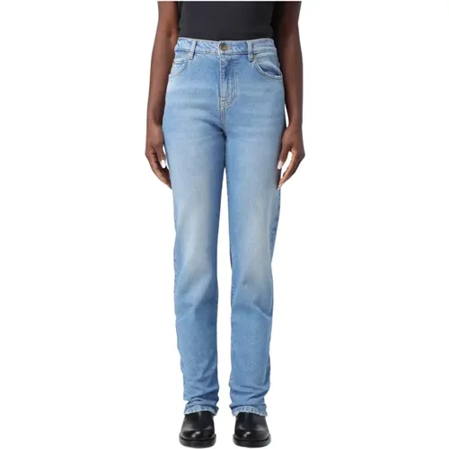 Gerades Jeans , Damen, Größe: W26 - pinko - Modalova