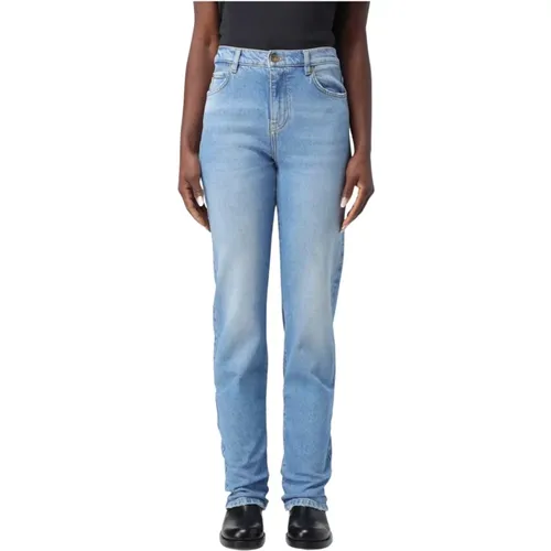 Gerades Jeans , Damen, Größe: W29 - pinko - Modalova