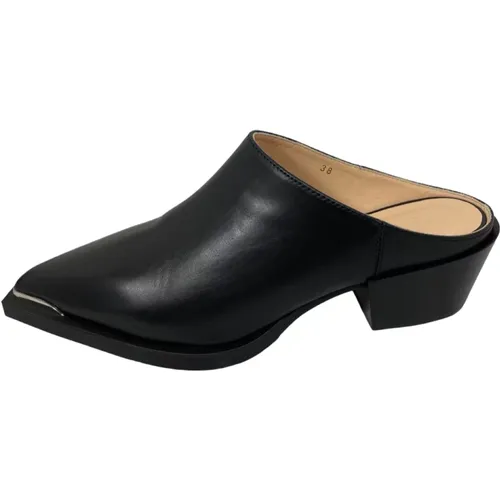 Leather Women Sabot/Clogs , female, Sizes: 6 UK - Copenhagen Shoes - Modalova