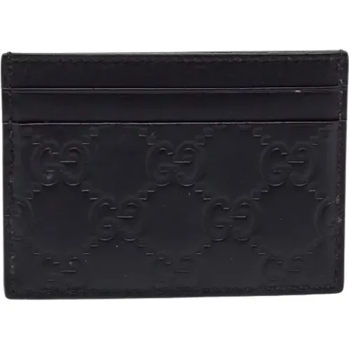 Pre-owned Leather wallets , female, Sizes: ONE SIZE - Gucci Vintage - Modalova