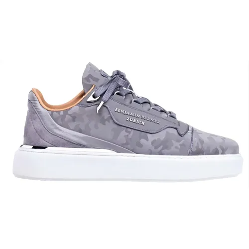 Raphael Steel Grey Camouflage , male, Sizes: 11 UK - Benjamin Berner - Modalova