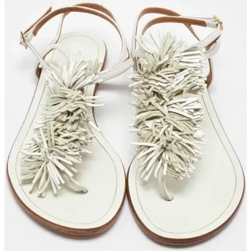 Pre-owned Leder sandals - Aquazzura Pre-owned - Modalova