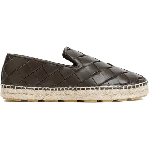 Leather Espadrilles Slip-On Shoes , female, Sizes: 3 UK, 5 UK, 6 UK, 7 UK - Bottega Veneta - Modalova