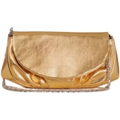 Adele Clutch Shoulder Bag Rich Gold , female, Sizes: ONE SIZE - Gianni Chiarini - Modalova