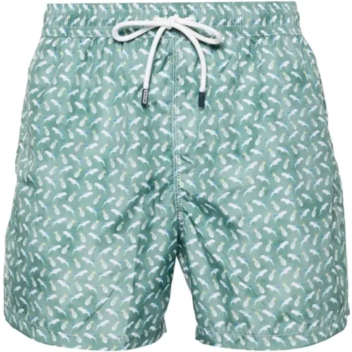 Eco Swim Shorts , male, Sizes: 3XL, XL - Fedeli - Modalova