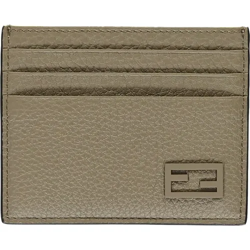 Leder Kartenhalter Fendi - Fendi - Modalova