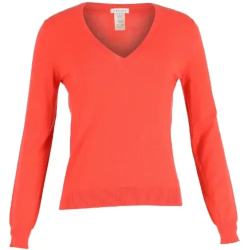 Pre-owned Cashmere tops , female, Sizes: L - Celine Vintage - Modalova