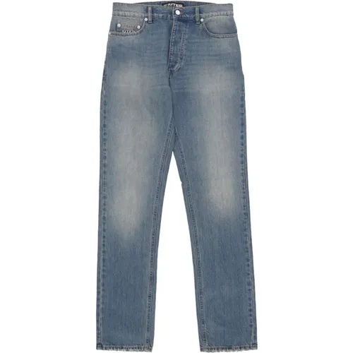 Reguläre Denim Jeans Mittelblau , Herren, Größe: W34 - IUTER - Modalova