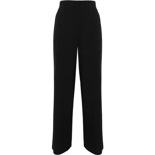 Flared Jersey Trousers , female, Sizes: M, S - Max Mara Weekend - Modalova