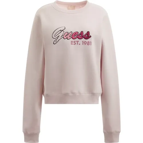 Sweatshirt woman 3D Patch , female, Sizes: XS - Guess - Modalova