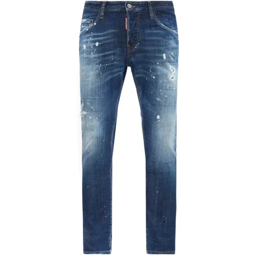 Aw23 Men`s Jeans , male, Sizes: W34, W32, W28, W38, W30, W26 - Dsquared2 - Modalova