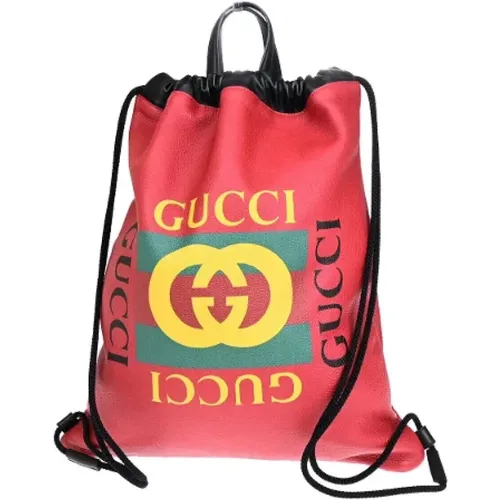 Pre-owned Leather gucci-bags , female, Sizes: ONE SIZE - Gucci Vintage - Modalova