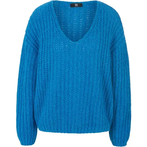 Lässiger Alpaka Strickpullover , Damen, Größe: M - RIANI - Modalova