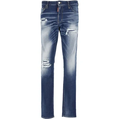 Slim-fit Jeans , Herren, Größe: 2XL - Dsquared2 - Modalova