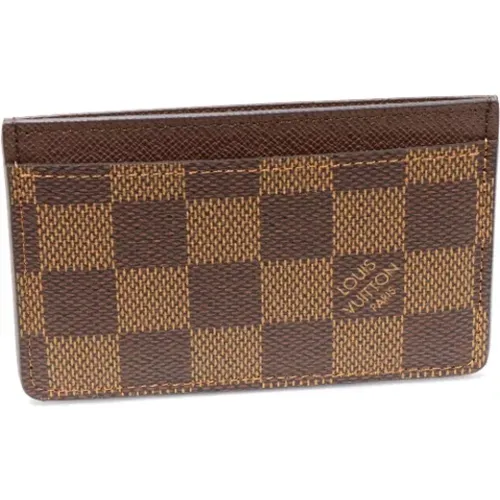 Pre-owned Canvas wallets , male, Sizes: ONE SIZE - Louis Vuitton Vintage - Modalova