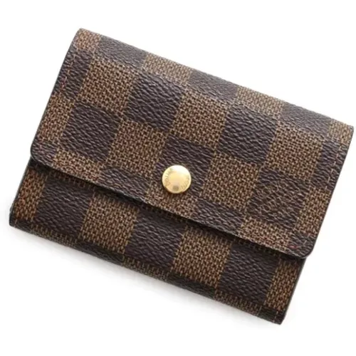 Pre-owned Canvas wallets , unisex, Sizes: ONE SIZE - Louis Vuitton Vintage - Modalova