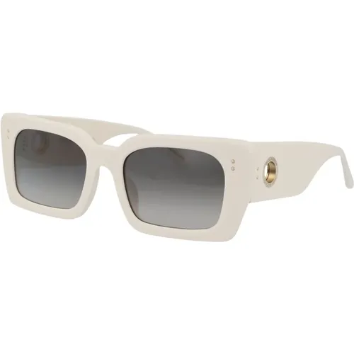 Stylish Sunglasses for Sunny Days , female, Sizes: 54 MM - Linda Farrow - Modalova