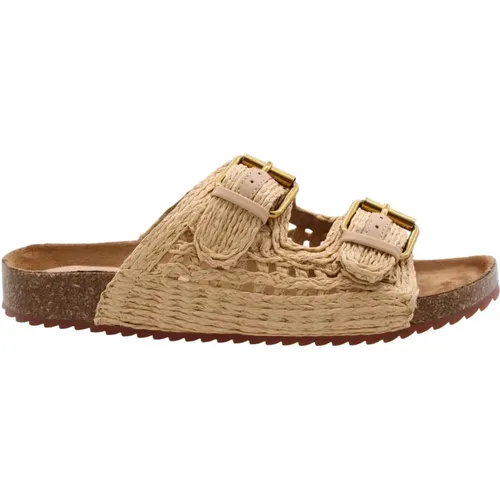 Chic Summer Sliders , female, Sizes: 5 UK - Bibi Lou - Modalova