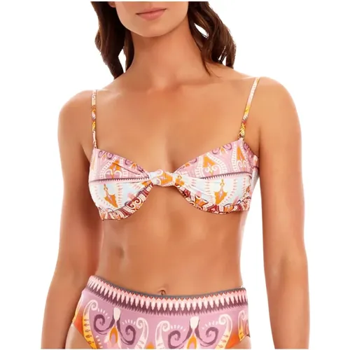 Lucille Bikini Top mit Verstellbaren Trägern - Agua by Agua Bendita - Modalova