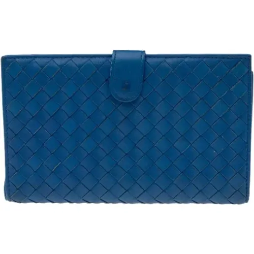 Pre-owned Leather wallets , female, Sizes: ONE SIZE - Bottega Veneta Vintage - Modalova