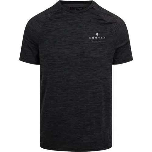Dunkelgraues Space T-Shirt für Herren , Herren, Größe: 2XL - Cruyff - Modalova
