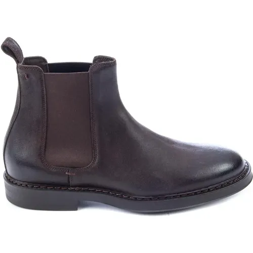 Antik Wildleder Chelsea Boots , Herren, Größe: 43 1/2 EU - Henderson - Modalova