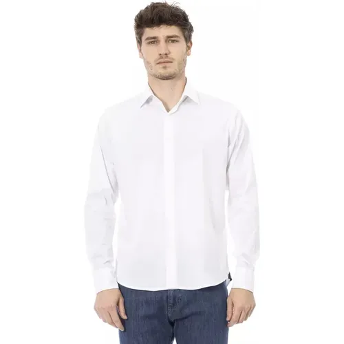 Elegantes Regular Fit Hemd , Herren, Größe: 2XL - Baldinini - Modalova