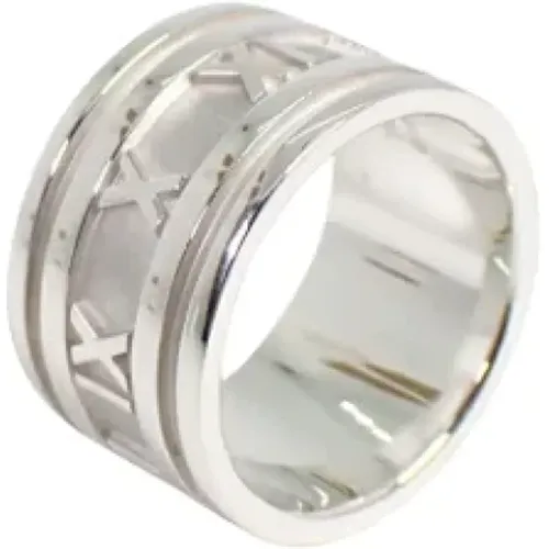 Pre-owned Silver rings , female, Sizes: ONE SIZE - Tiffany & Co. Pre-owned - Modalova