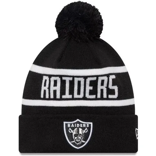 Schwarze Raiders NFL Beanie New Era - new era - Modalova