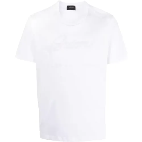 Short sleeve t-shirt , male, Sizes: XL, M, 2XL - Brioni - Modalova