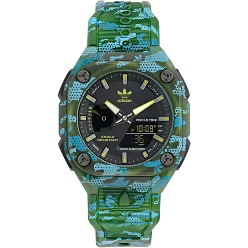 City Tech One Grfx Camo Watch , unisex, Sizes: ONE SIZE - Adidas - Modalova