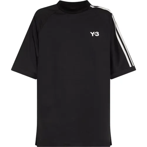 T-Shirt mit Logo , Damen, Größe: S - Y-3 - Modalova