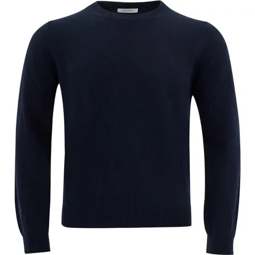 Blaue Kaschmir-Mischung Pullover - Valentino - Modalova