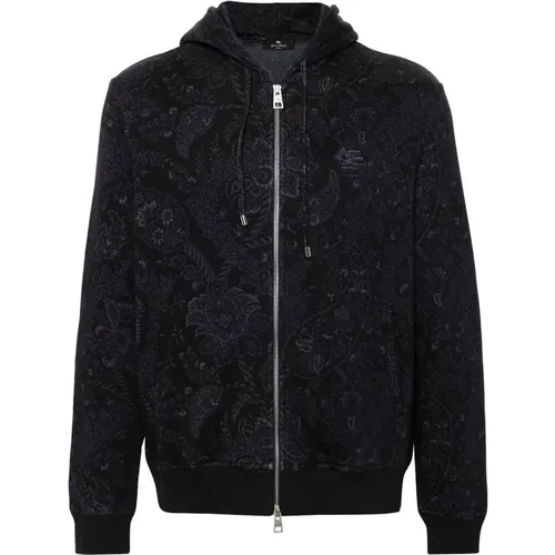 Stylish Hoodie for Men , male, Sizes: L, XL, 2XL - ETRO - Modalova